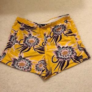 Patagonia floral shorts size large